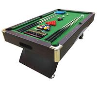 GRAFICA MA.RO S.R.L. Mesa de Billar Juegos de Billar Pool 7 ft Modelo Annibale Full Optional Verde Carambola Full Medición 188 X 96 cm Nuevo Embalado Disponible