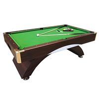 GRAFICA MA.RO SRL Mesa de Billar 8FT Juegos de Billar Modelo Leonida Carambola Medición 220 x 110 cm Verde