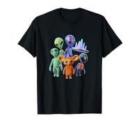 Gráfico 3D Aliens I Like Aliens More Than People I'm Alien Camiseta