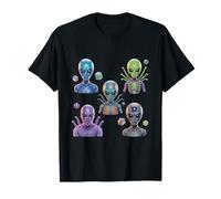 Gráfico 3D Aliens I Like Aliens More Than People I'm Alien Camiseta
