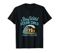 Gráfico a Juego Stay Wild Ocean Child Family Edition Camiseta