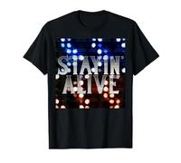 Gráfico Abstracto de Urban Night Lights Camiseta gráfica económica
