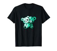 Gráfico Aqua Color Evil Twin-v2 de Color Verde Azulado Claro Camiseta