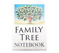 Gráfico Árbol Genealógico Completar, Cuaderno Árbol Genealógico, Cuadernos Organizador Árboles Genealógicos, Gráficos Historia De Genealogía De Generación De Antepasados para Decoración Del Hogar