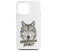Gráfico artístico Kintsugi Wolf Unbroken Spirit Resilience Carcasa para iPhone 13 Pro MAX