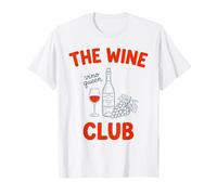 Gráfico artístico The Wine Club Tasting Vino Red Bottle Camiseta