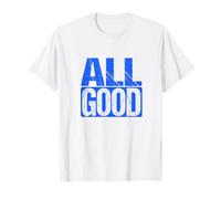 Gráfico Azul All Good WT Camiseta
