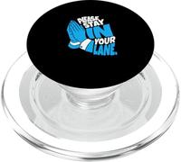 Gráfico Azul Tu Carril está Marcado en Azul PopSockets PopGrip para MagSafe