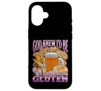 Gráfico Bootleg Meme de enfermedad celíaca divertido intolerante al gluten Carcasa para iPhone 16