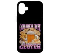 Gráfico Bootleg Meme de enfermedad celíaca divertido intolerante al gluten Carcasa para iPhone 16 Plus