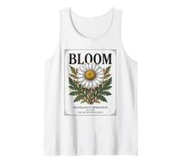 Gráfico botánico de Margaritas de Flores de herbario Antiguo Camiseta sin Mangas