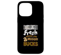 Gráfico Brown Fresh Like A Million Bucks Brown Carcasa para iPhone 14 Pro Max