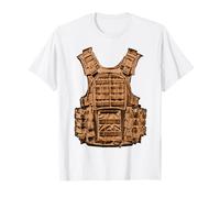 Gráfico Brown Stay Ready WT Brown Camiseta