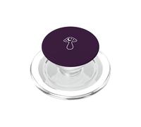 Gráfico Celestial de Luna Creciente de Hongos brujos PopSockets PopGrip para MagSafe
