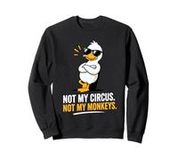 Gráfico Cool Duck Not My Circus Sudadera