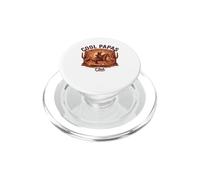 Gráfico Cool Papas Club Grandpa Cowboy Desert Sunset PopSockets PopGrip para MagSafe