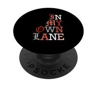 Gráfico Coral Color In My Own Lane Coral PopSockets PopGrip Adhesivo