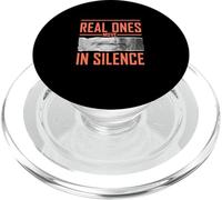 Gráfico Coral Color Real Ones Move In Silence PopSockets PopGrip para MagSafe