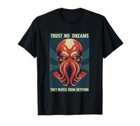 Gráfico cósmico de terror con eslogan de Cthulhu Camiseta