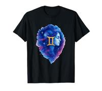 Gráfico de Acuarela cósmica Gé Camiseta