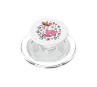 Gráfico de Animales Florales Divertidos Bohemios Ciervos PopSockets PopGrip para MagSafe