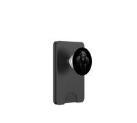 Gráfico de Animales Salvajes de Oso Negro Saltando Feroz PopSockets PopWallet para MagSafe