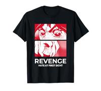 Gráfico de Anime Revenge Hate At First Sight Camiseta