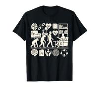 Gráfico de Apoyo de recuperación Divertido evolución Consejero Camiseta