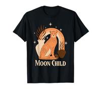 Gráfico de arcoíris de Guepardo Bohemio de Moon Child Camiseta