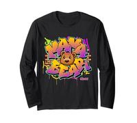 Gráfico de Arte Callejero con grafitis de Mama Bear, Divertido Regalo para mamá Manga Larga