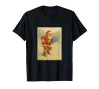 Gráfico de Arte de Papá Noel de los años 50, Vintage, Retro, con diseño de Papá Camiseta