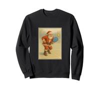 Gráfico de Arte de Papá Noel de los años 50, Vintage, Retro, con diseño de Papá Sudadera
