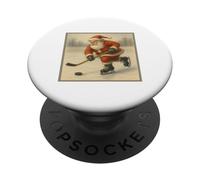 Gráfico de Arte de Papá Noel Retro de los años 50 PopSockets PopGrip Adhesivo