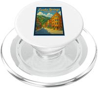 Gráfico de arte retro vintage de Eureka Springs Arkansas AR PopSockets PopGrip para MagSafe