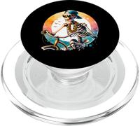 Gráfico de Aventura Esqueleto de Ciclismo Ride Your Bike PopSockets PopGrip para MagSafe
