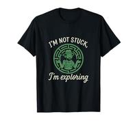 Gráfico de aventuras I'm Not Stuck I'm Exploring Maze Camiseta