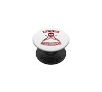 Gráfico de Bad To The Trombone Pun Skull PopSockets PopGrip Adhesivo