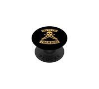 Gráfico de Bad To The Trombone Pun Skull PopSockets PopGrip Adhesivo