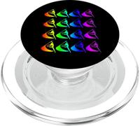 Gráfico de Bandera de Guardia de Color Arco Iris - Banda PopSockets PopGrip para MagSafe