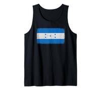 Gráfico de bandera de Honduras para hombres, mujeres y niños Camiseta sin Mangas