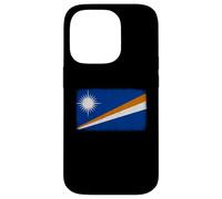 Gráfico de bandera de las Islas Marshall para hombres, mujeres y niños Carcasa para iPhone 14 Pro