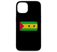 Gráfico de bandera de Santo Tomé y Príncipe para hombres, mujeres y niños Carcasa para iPhone 13