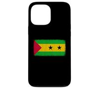 Gráfico de bandera de Santo Tomé y Príncipe para hombres, mujeres y niños Carcasa para iPhone 13 Pro Max