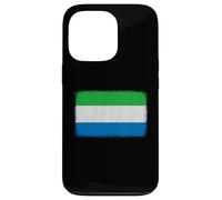 Gráfico de bandera de Sierra Leona para hombres, mujeres y niños Carcasa para iPhone 13 Pro