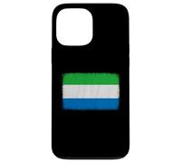 Gráfico de bandera de Sierra Leona para hombres, mujeres y niños Carcasa para iPhone 13 Pro Max
