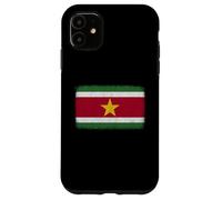 Gráfico de bandera de Surinam para hombres, mujeres y niños Carcasa para iPhone 11