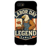 Gráfico de barbacoa de águila patriótica del Día del Carcasa para iPhone SE (2020) / 7 / 8