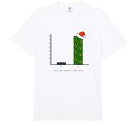 Gráfico de Barras de villancicos - Divertidas Vacaciones matemáticas Comfort Colors Adult Heavyweight T-Shirt