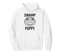 Gráfico de Cachorro de pantano con Bonita Cabeza de cocodrilo Sudadera con Capucha