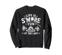 Gráfico de Camping Life Is S'More Fun At The Lake Campfire Sudadera